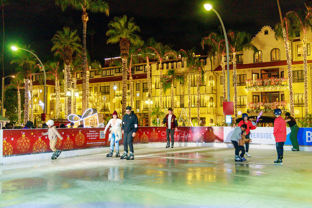 Festival of Lights - Ice Skating - Riverside, CA